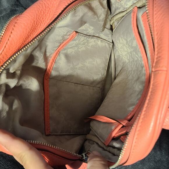 Michael Kors Rhea Studded Backpack Pink - Picture 14 of 15